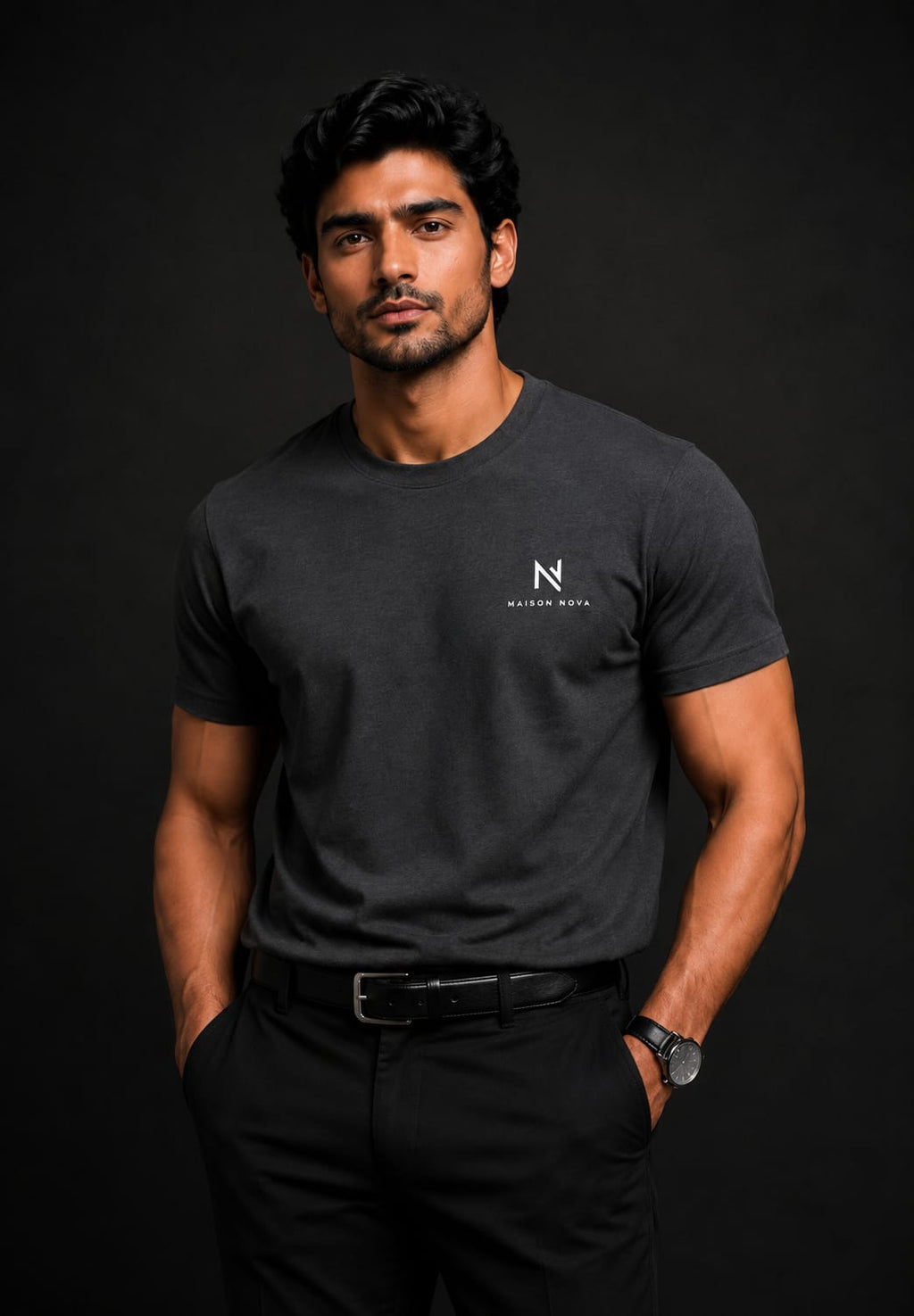 Charcoal Grey Tee
