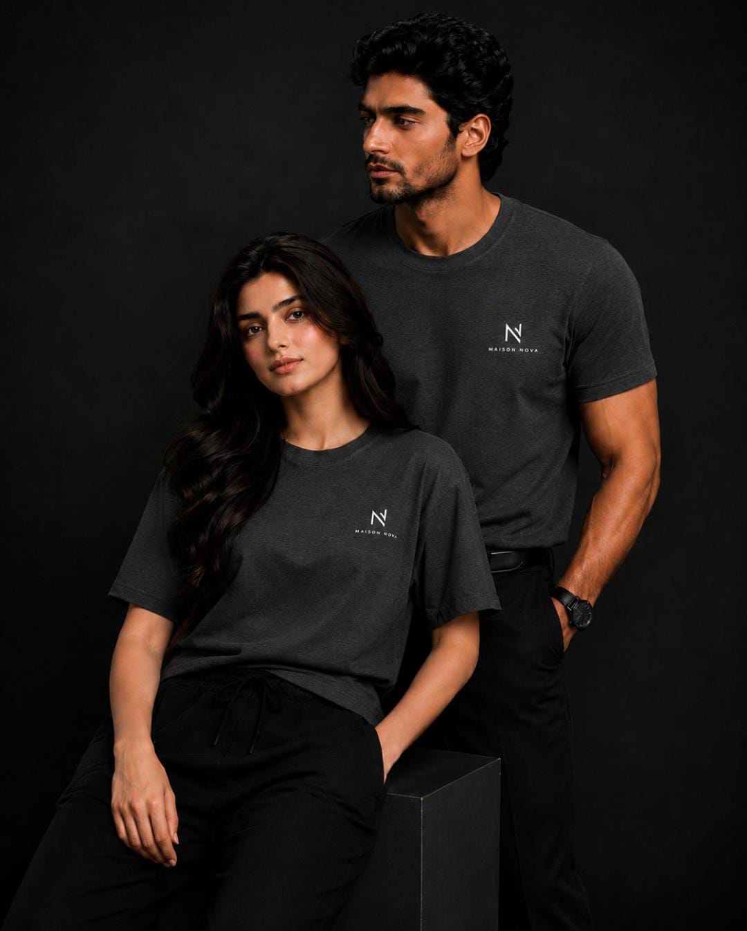 Charcoal Grey Tee